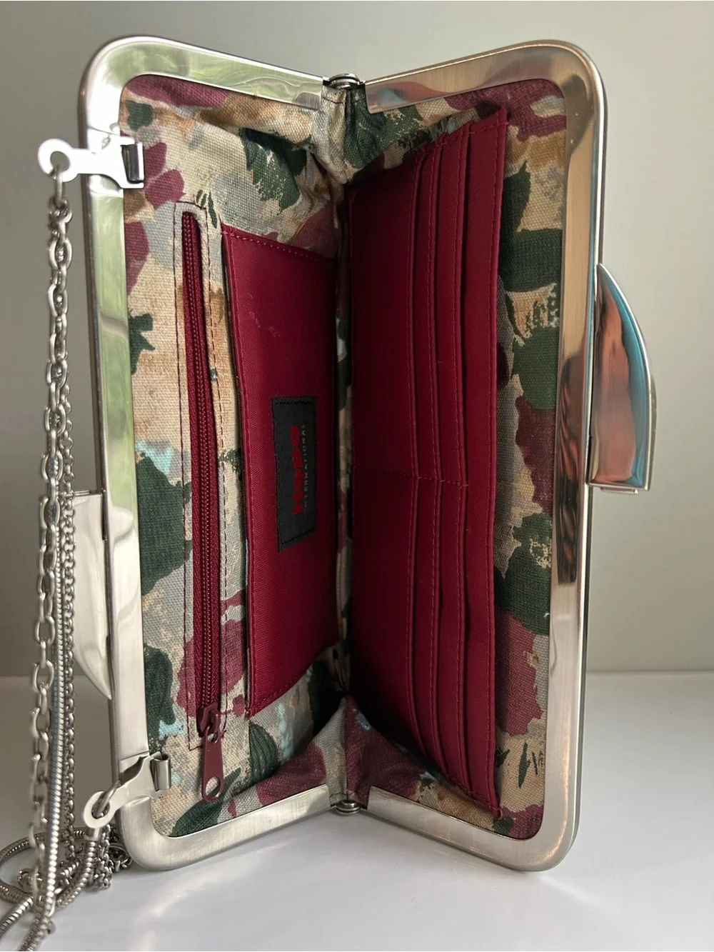 HOBO International Hayward Clutch in Silver